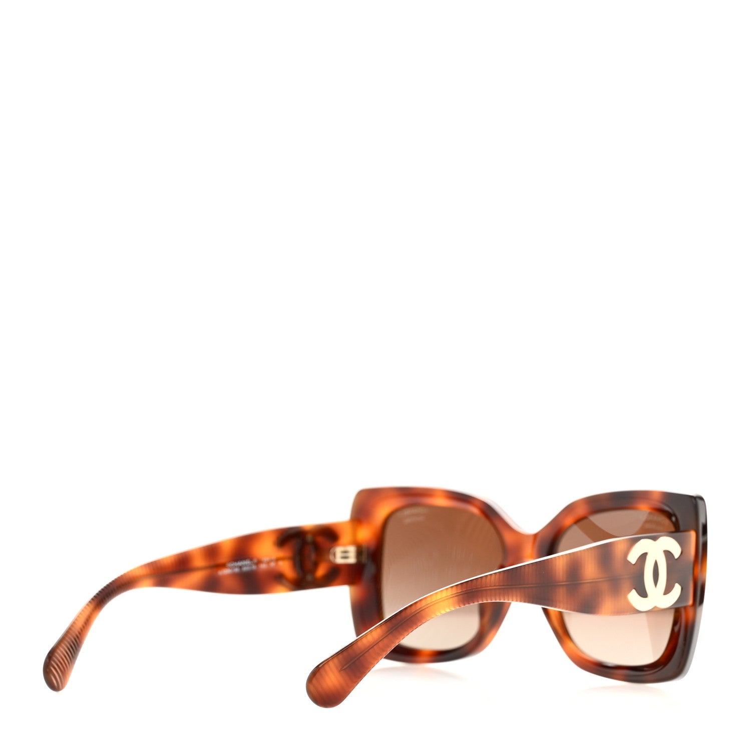 Chanel Square Polarized CC Sunglasses 5494-A Tortoise Brown 4 of 8