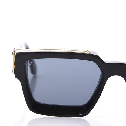 Louis Vuitton Acetate 1.1 Millionaires Sunglasses Z1165W Black 8 of 9