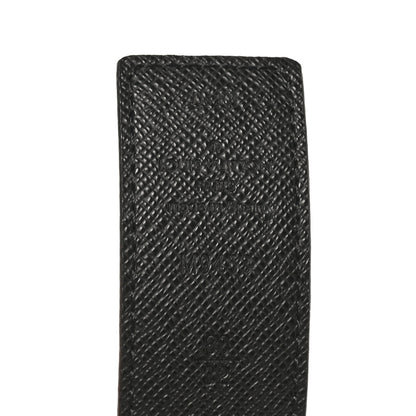 Louis Vuitton Calfskin Monogram 30mm LV Initiales Reversible Belt 80 32 Black 5 of 8