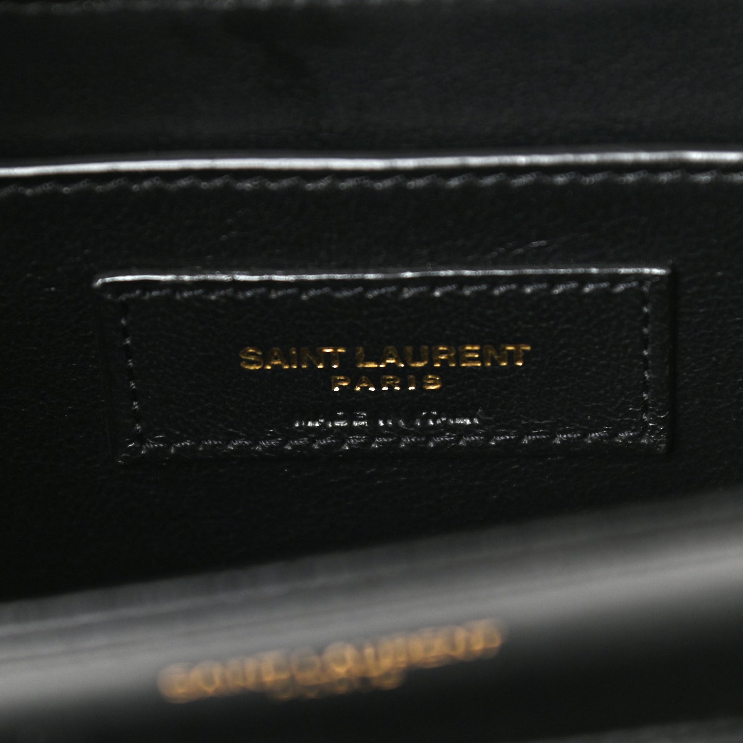 Smooth Calfskin Small Solferino Satchel Black