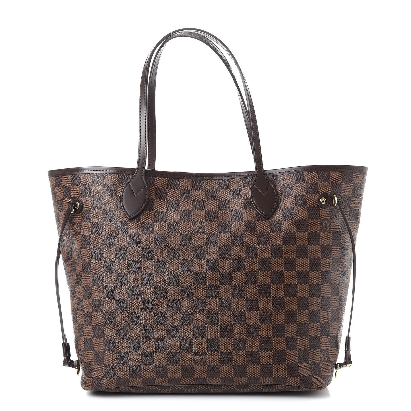 Damier Ebene Neo Neverfull MM Rose Ballerine