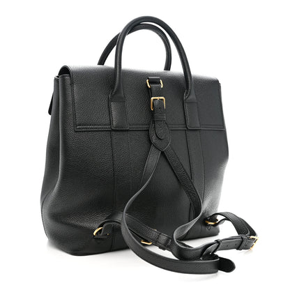 Mulberry Classic Grain Calfskin Small Bayswater Backpack Black 3 of 9