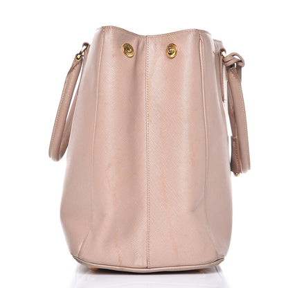 Prada Saffiano Lux Large Tote Cammeo 27 of 28