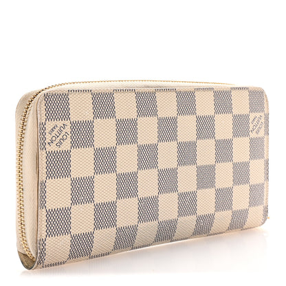 Louis Vuitton Damier Azur Zippy Wallet 3 of 6