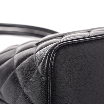 Chanel Caviar Quilted Medallion Tote Black 10 of 14