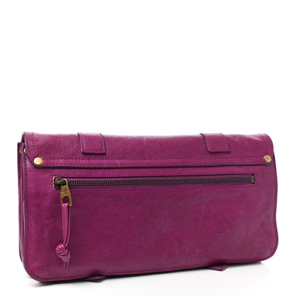 Proenza Schouler Lambskin PS1 Pochette Clutch Orchid 3 of 12