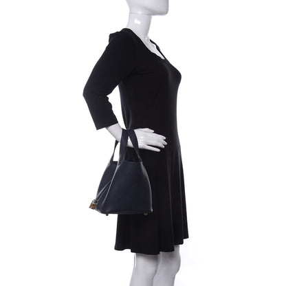 Hermes Taurillon Clemence Picotin Lock 18 PM Bleu Nuit 2 of 11