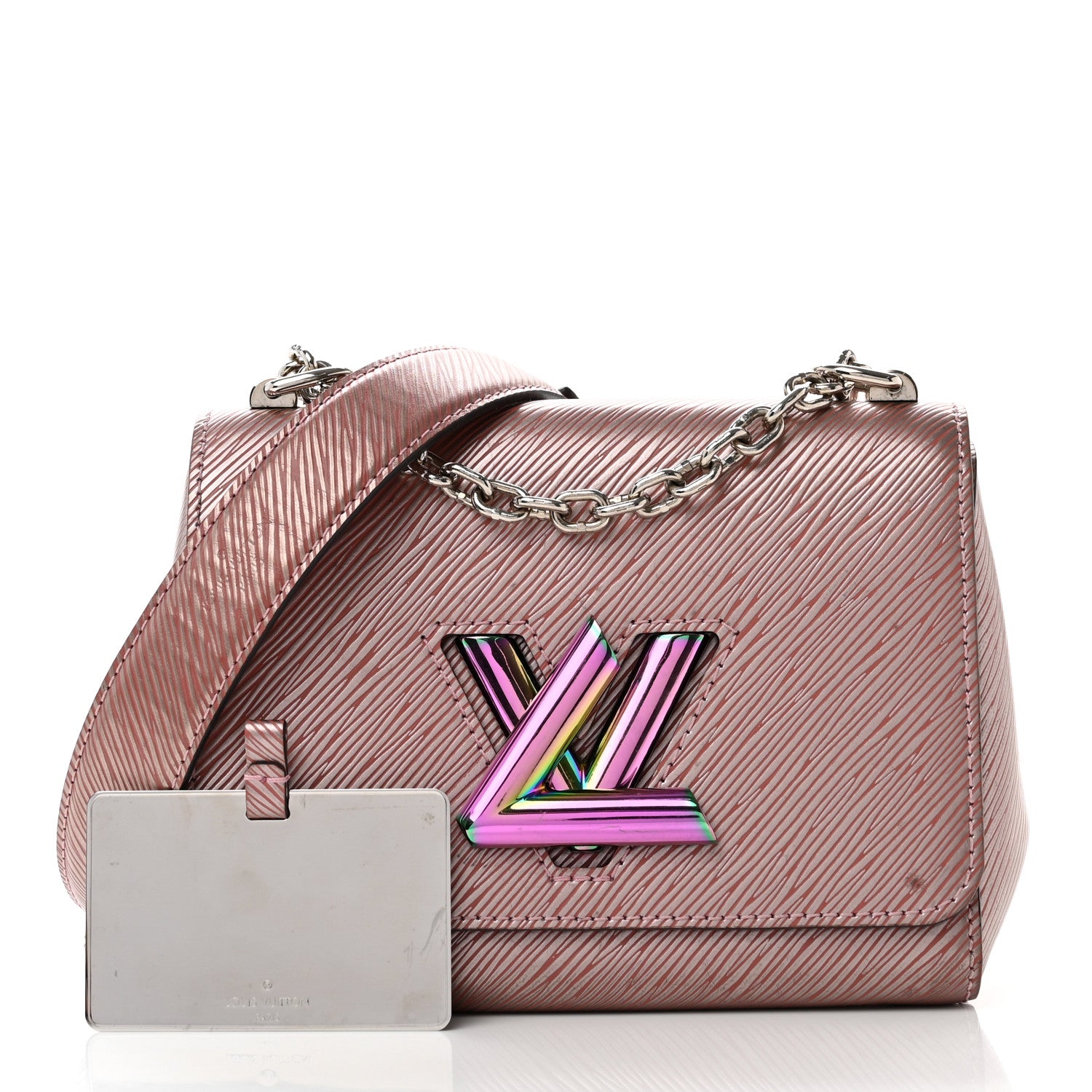 Louis Vuitton Epi Scarabeo Twist Shoulder Bag PM Rose Gold 3 of 8