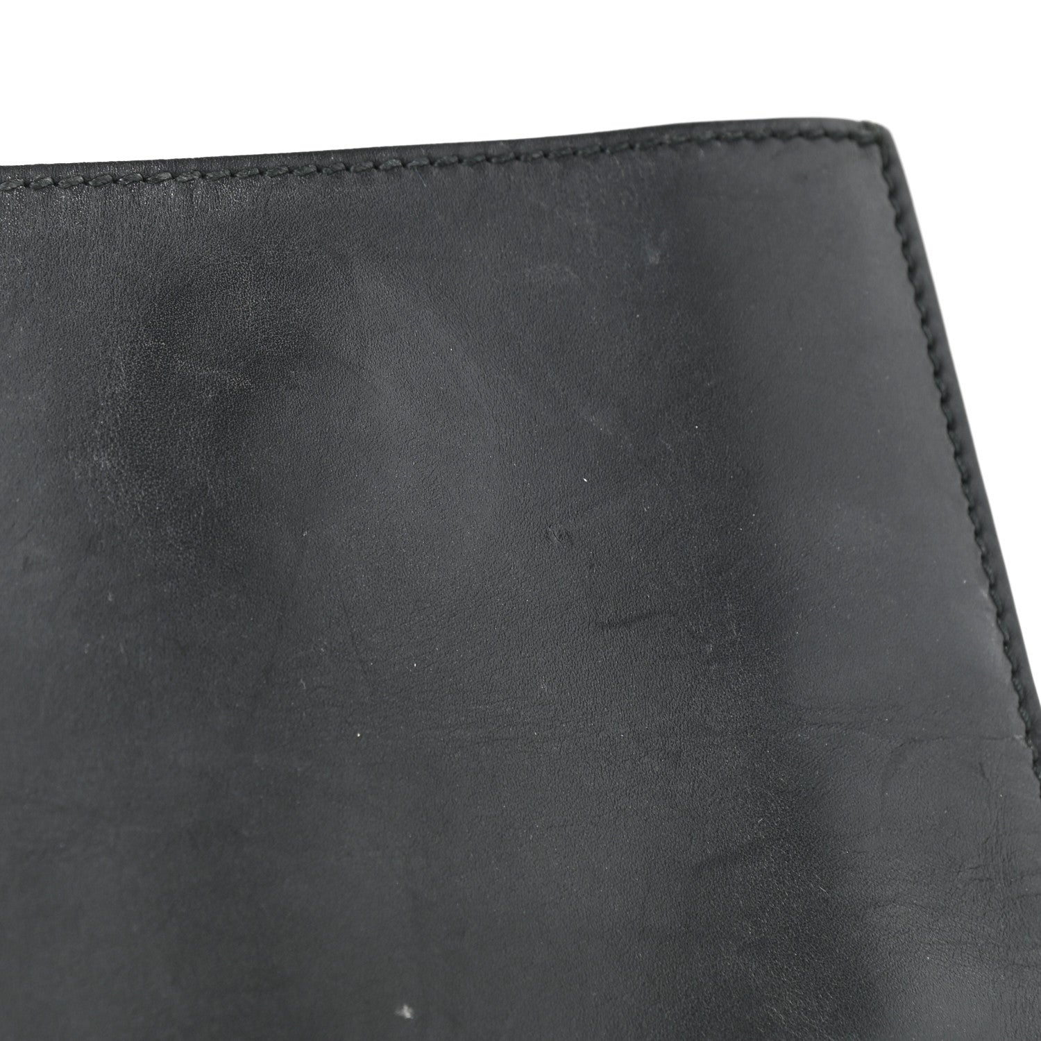 Gucci Calfskin Embossed XL Clutch Black 7 of 8