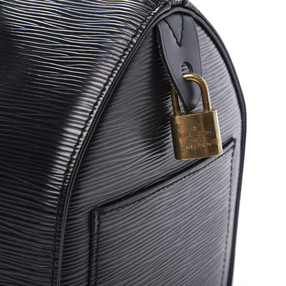 Louis Vuitton Epi Speedy 25 Black 9 of 11