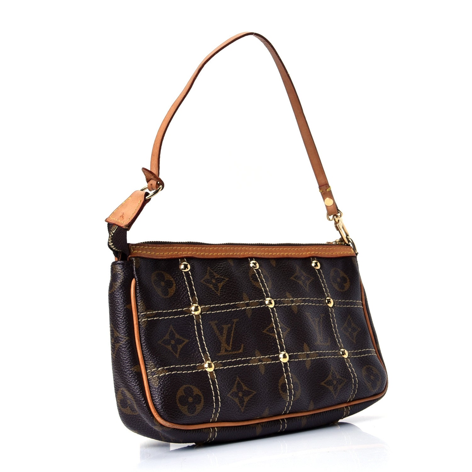 Louis Vuitton Monogram Riveting Pochette Accessories 2 of 4
