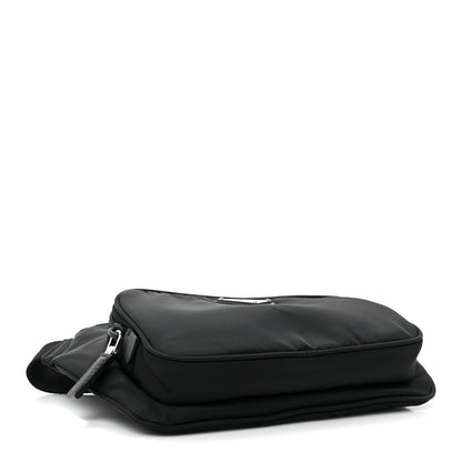 Prada Re-Nylon Saffiano Belt Bag Black 4 of 11