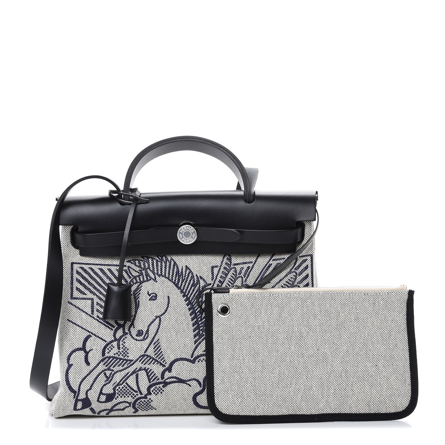 Vache Hunter Toile Pegase Pop Herbag Zip Retourne 31 PM Bleu Indigo