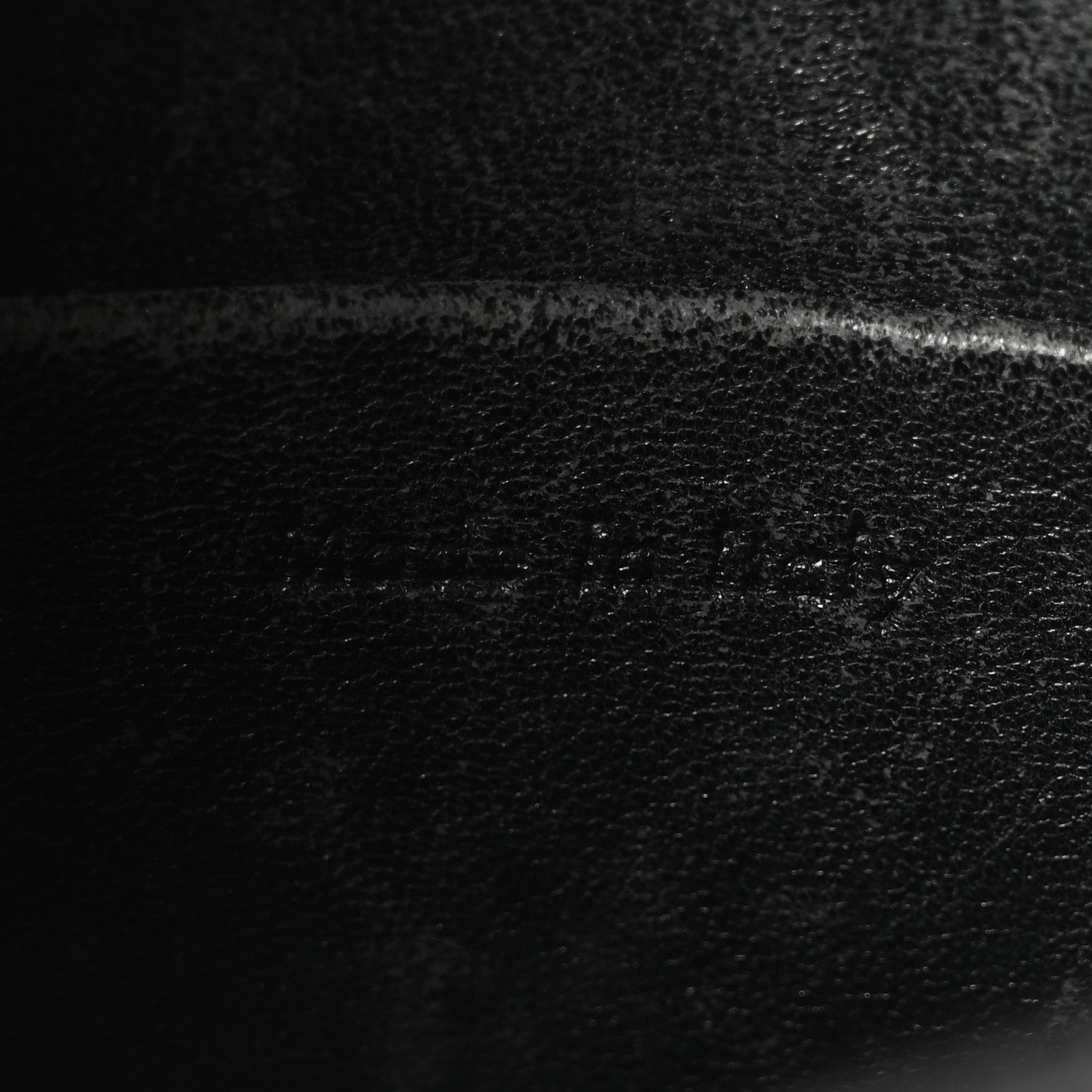 Celine Grained Calfskin Small Trotteur Black 7 of 10