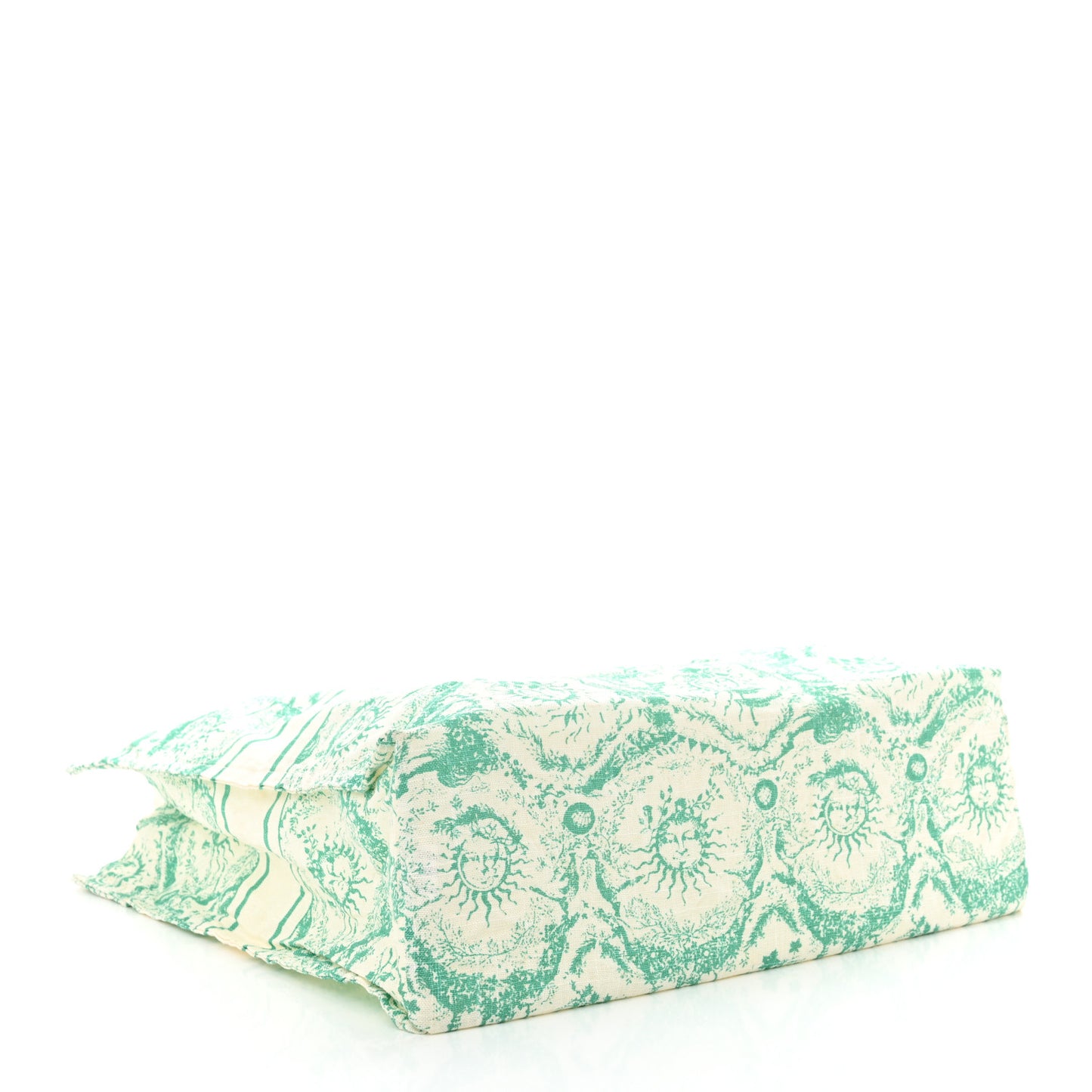 Canvas Dioriviera Toile de Jouy Soleil Tote Aquamarina