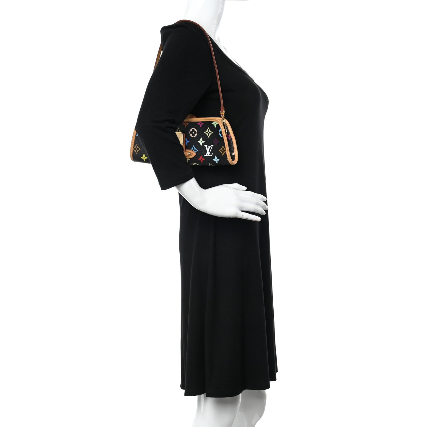 Monogram Multicolor Shirley Black