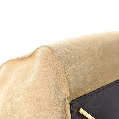 Loewe Suede Medium Hammock Shoulder Bag Gold 9 of 11