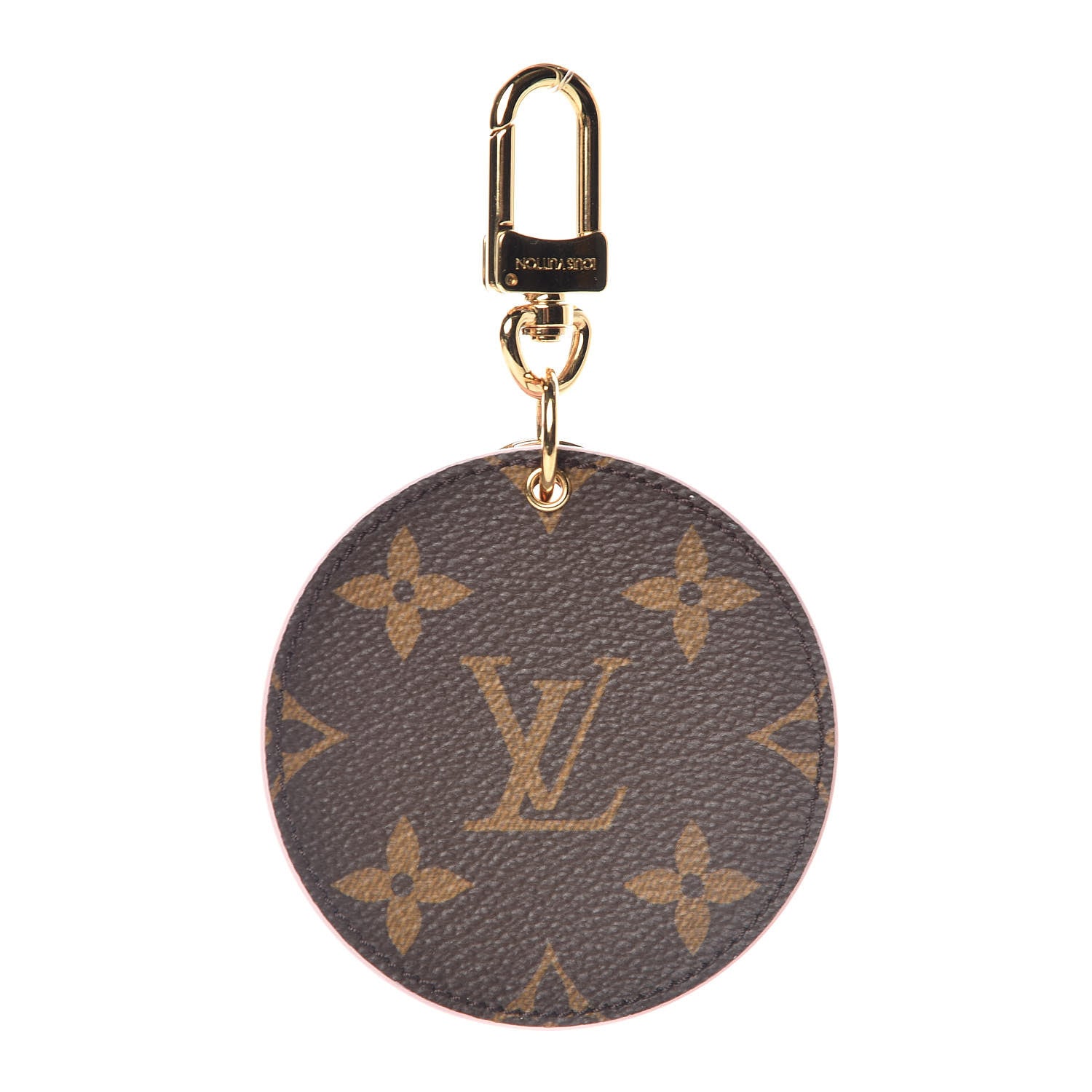 Louis Vuitton Monogram LV Mirror Key Holder Rose Ballerine 1 of 5