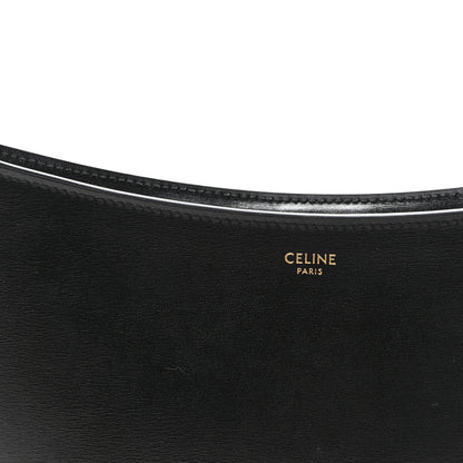 Celine Shiny Calfskin Medium Croque Bag Black 7 of 9