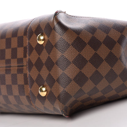 Louis Vuitton Damier Ebene Caissa Hobo Cherry 6 of 17