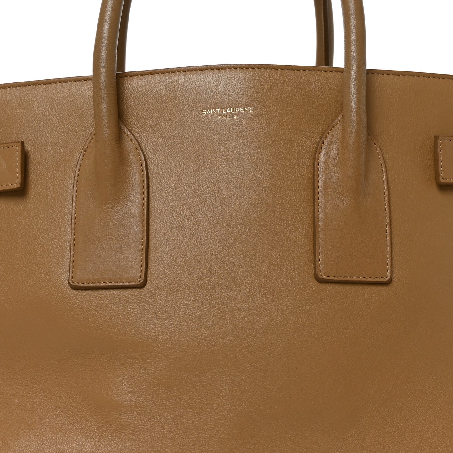 Calfskin Large Sac de Jour Carryall Natural