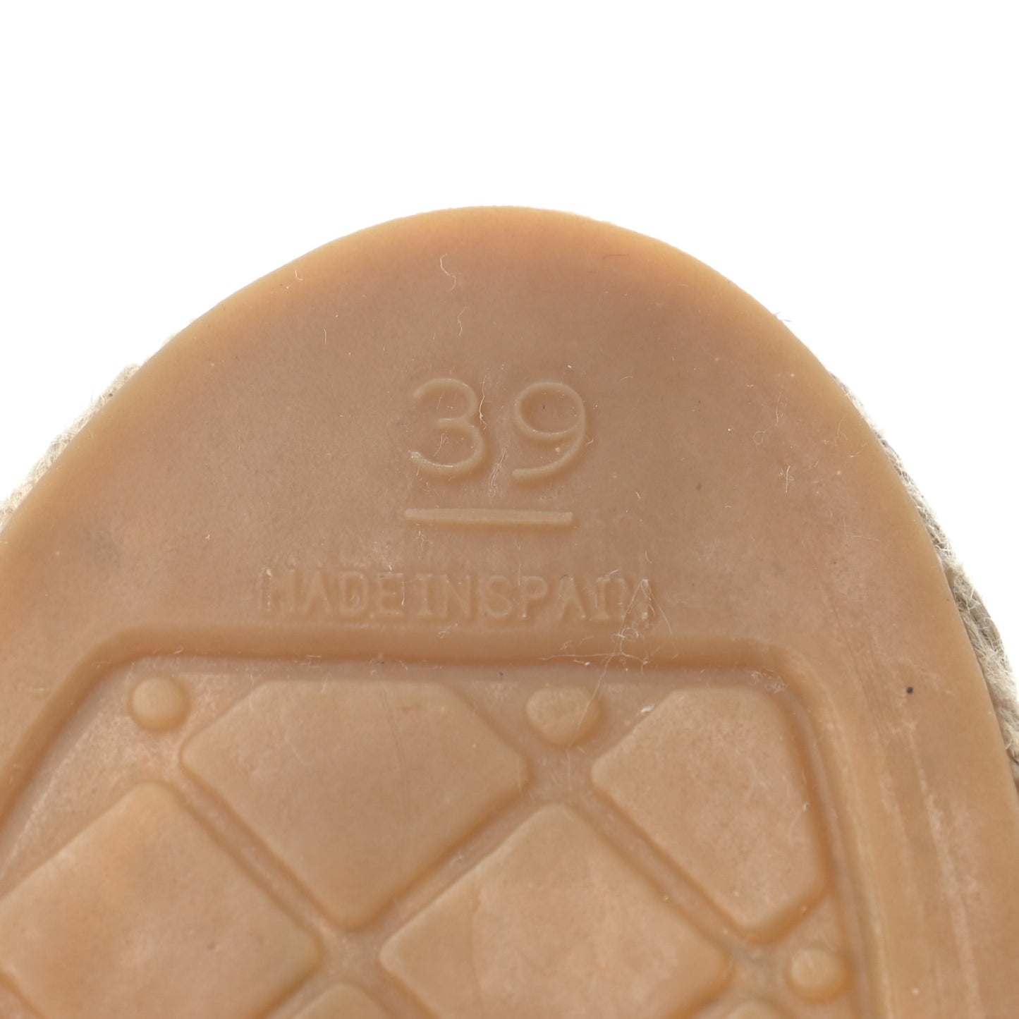 Fabric Biarritz CC Espadrilles 39 Beige Black