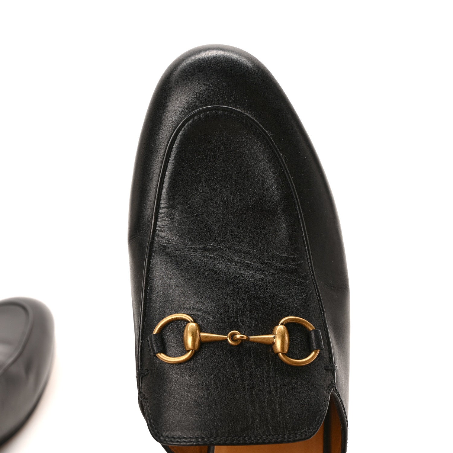 Gucci Calfskin Womens Princetown Slippers 37.5 Black 8 of 8