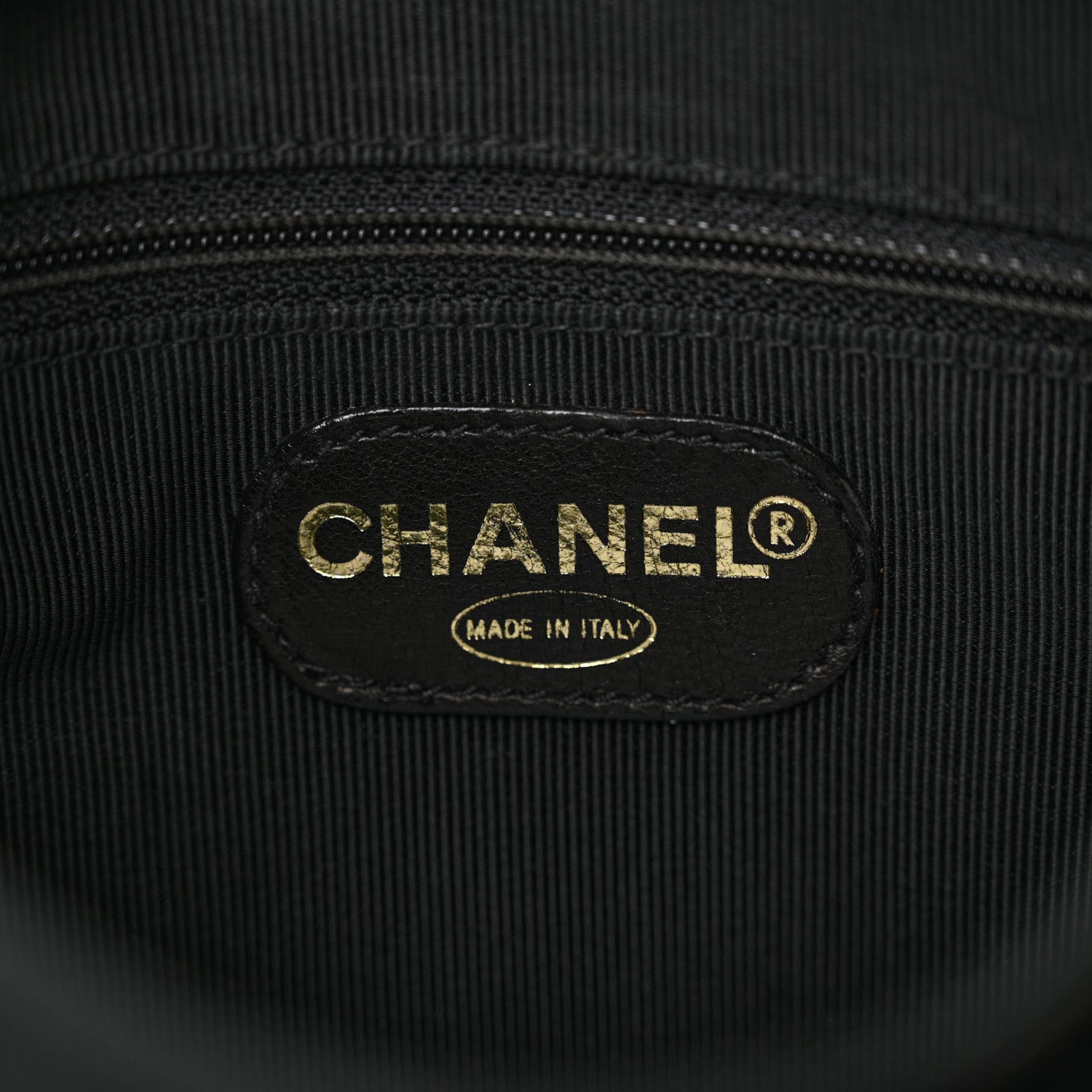Chanel Caviar CC Backpack Black 6 of 11