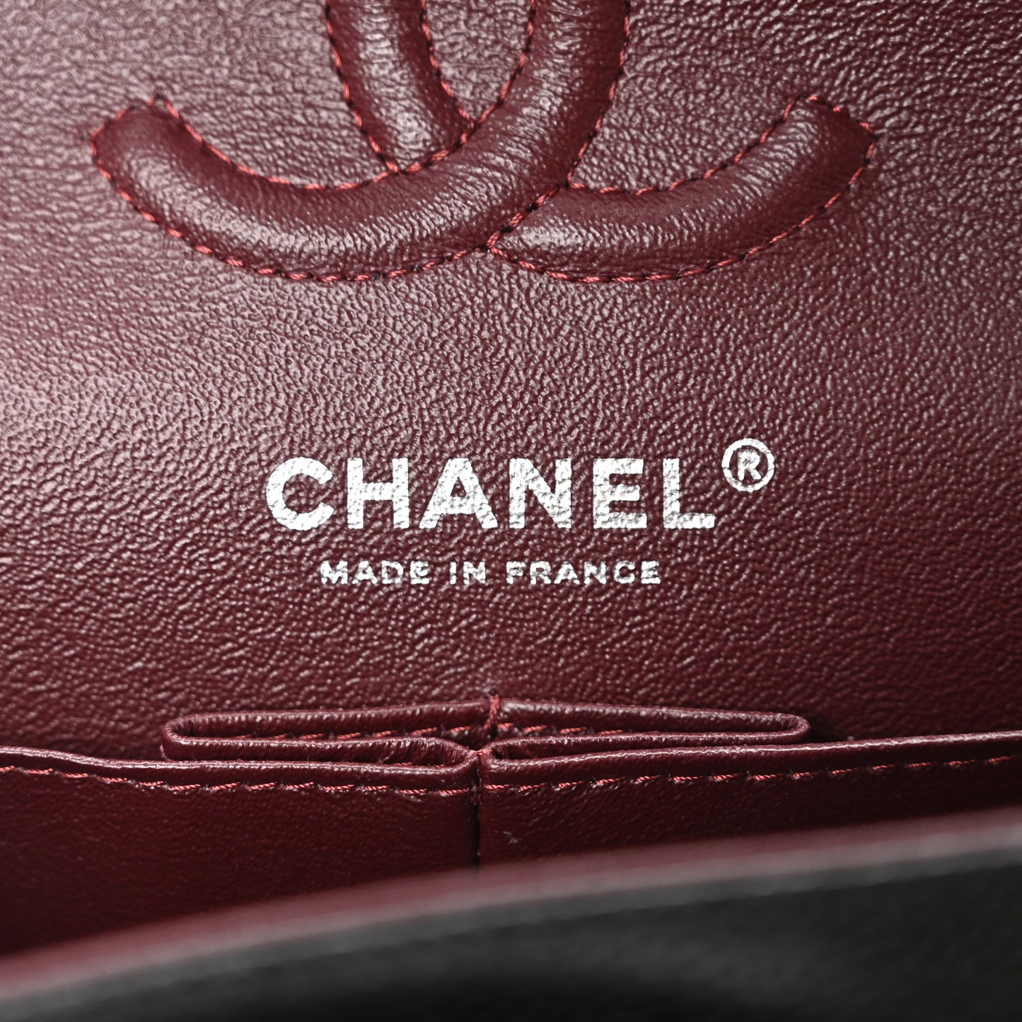 Caviar Quilted Small Double Flap Black
