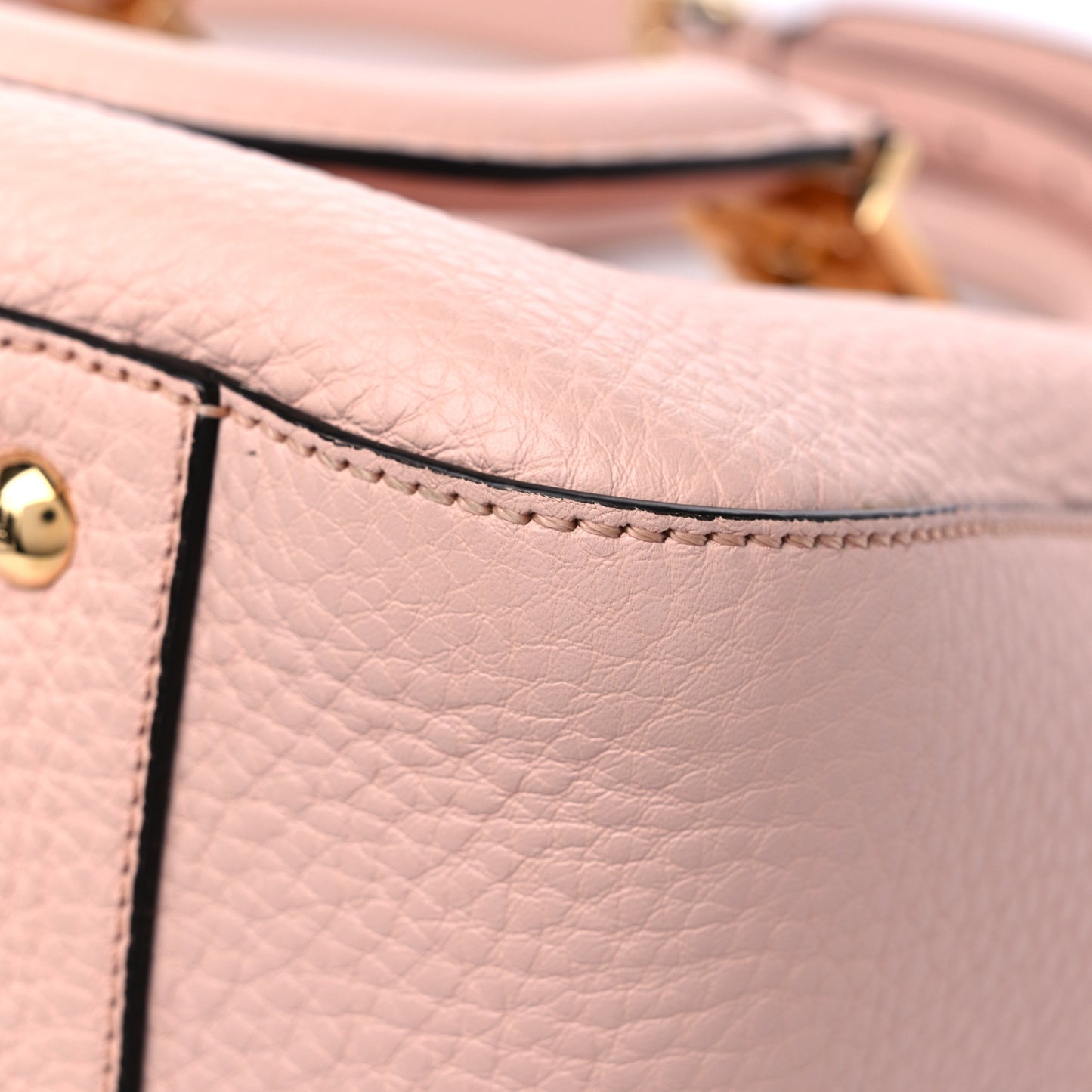 Cuoio Romano Selleria Small FF Tote Cipria