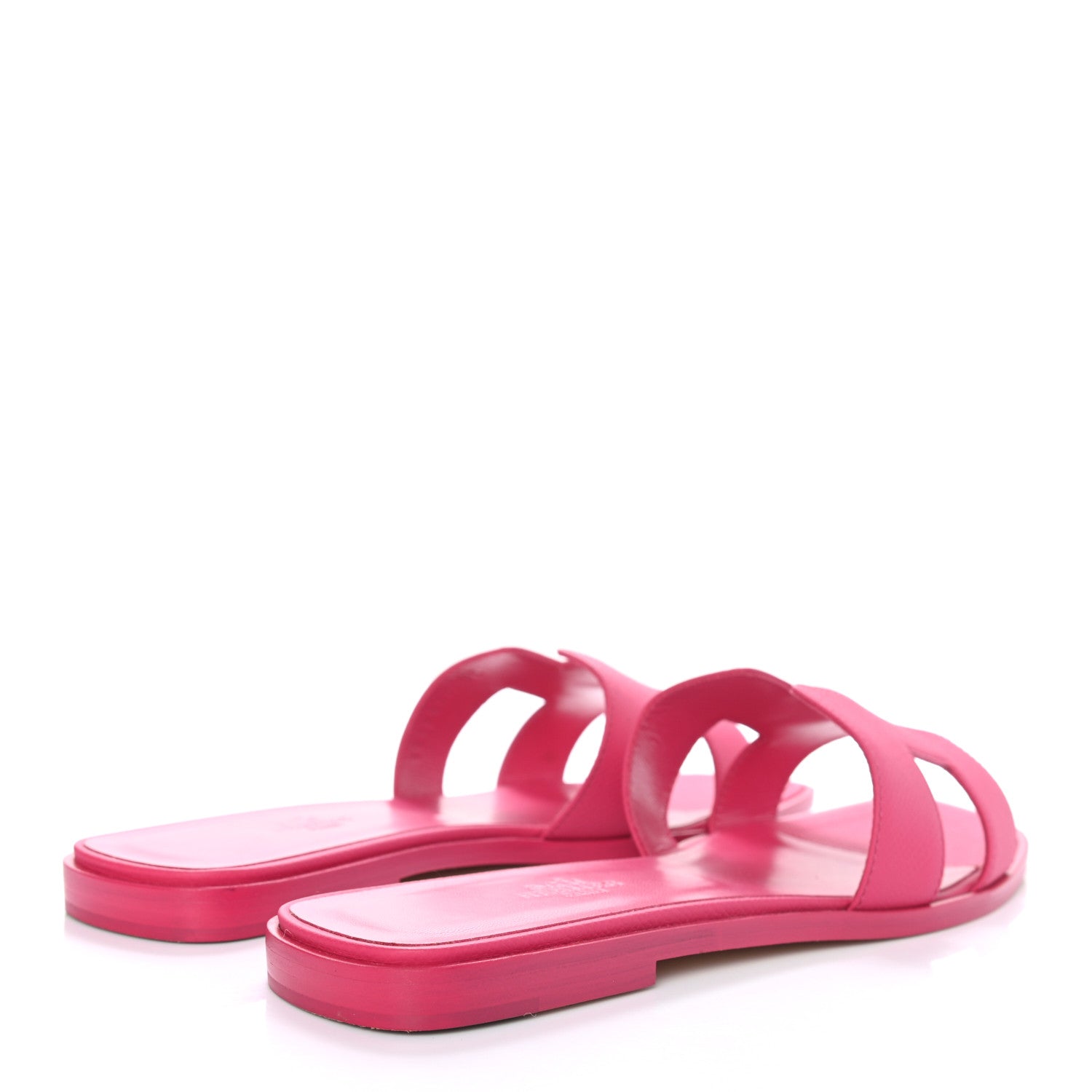 Hermes Epsom Oran Sandals 39 Rouge Azalee 4 of 8