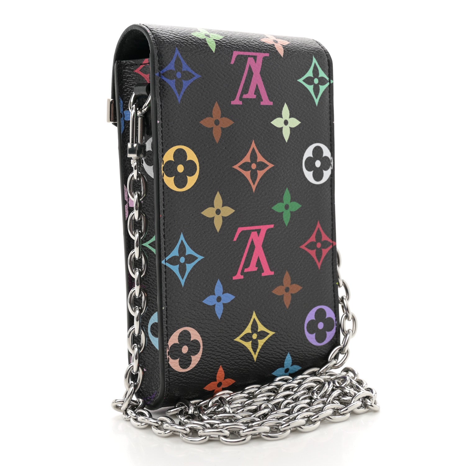 Louis Vuitton LV X TM Monogram Multicolor Phone Pouch Metis Black 3 of 9