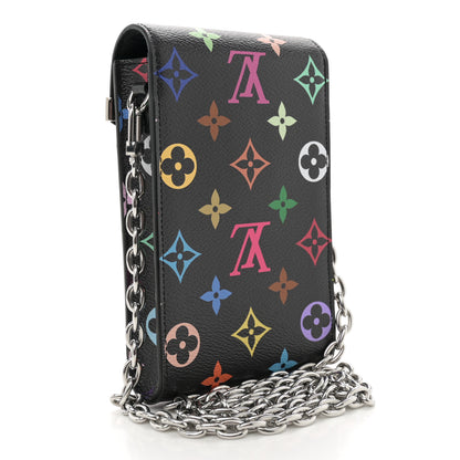 Louis Vuitton LV X TM Monogram Multicolor Phone Pouch Metis Black 3 of 9