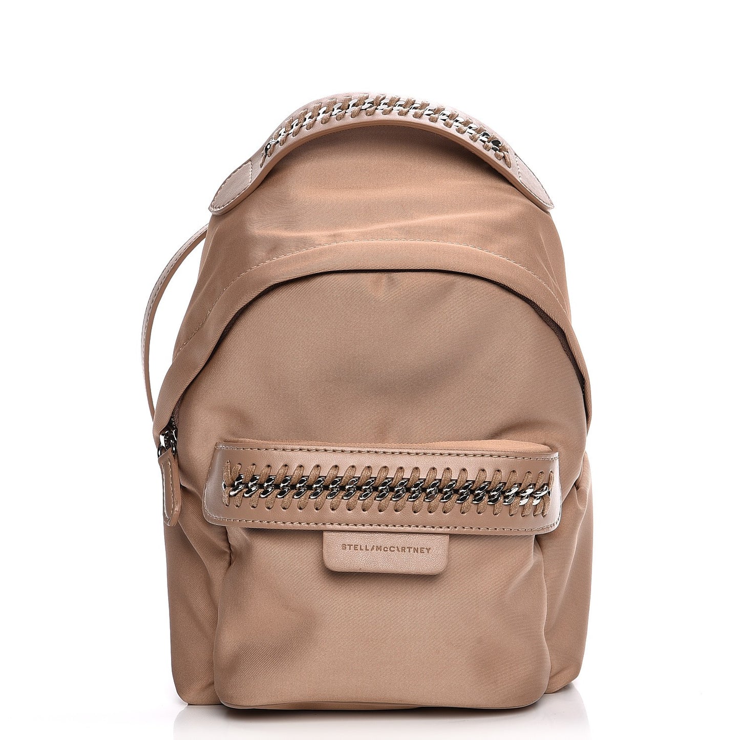 Nylon Eco Alter Nappa Mini Falabella GO Backpack Powder