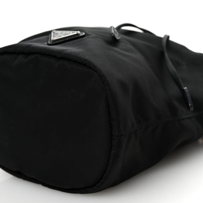 Prada Re-Nylon Saffiano Bucket Wristlet Black 9 of 9