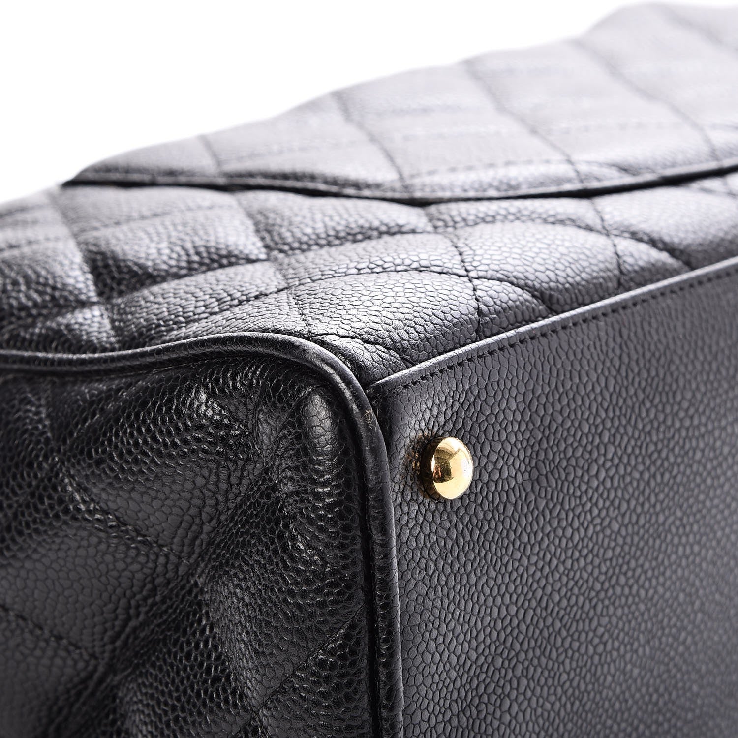 Chanel Caviar Quilted Large Bowler Black 14 of 15