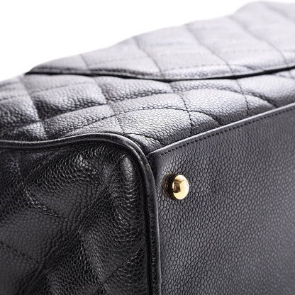Chanel Caviar Quilted Large Bowler Black 14 of 15