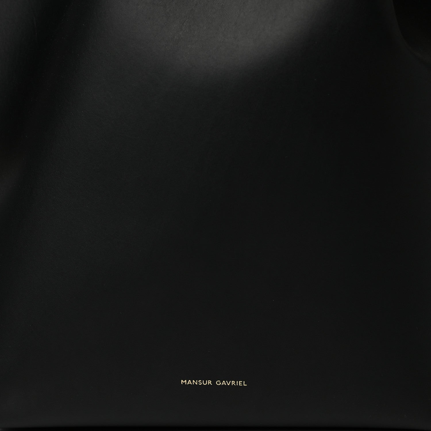 Mansur Gavriel Calfskin Mini Bucket Bag Black Flamma 6 of 8