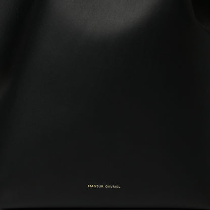 Mansur Gavriel Calfskin Mini Bucket Bag Black Flamma 6 of 8