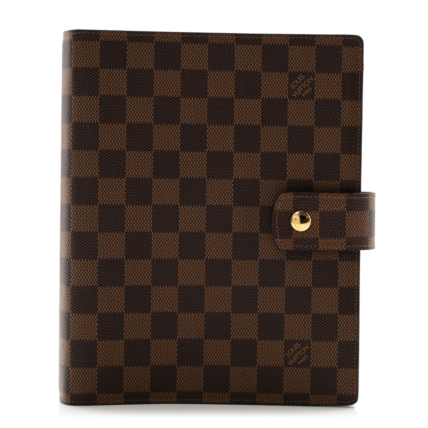 Damier Ebene Large Ring Agenda Cover