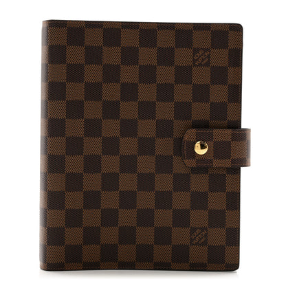 Louis Vuitton Damier Ebene Large Ring Agenda Cover 1 of 7