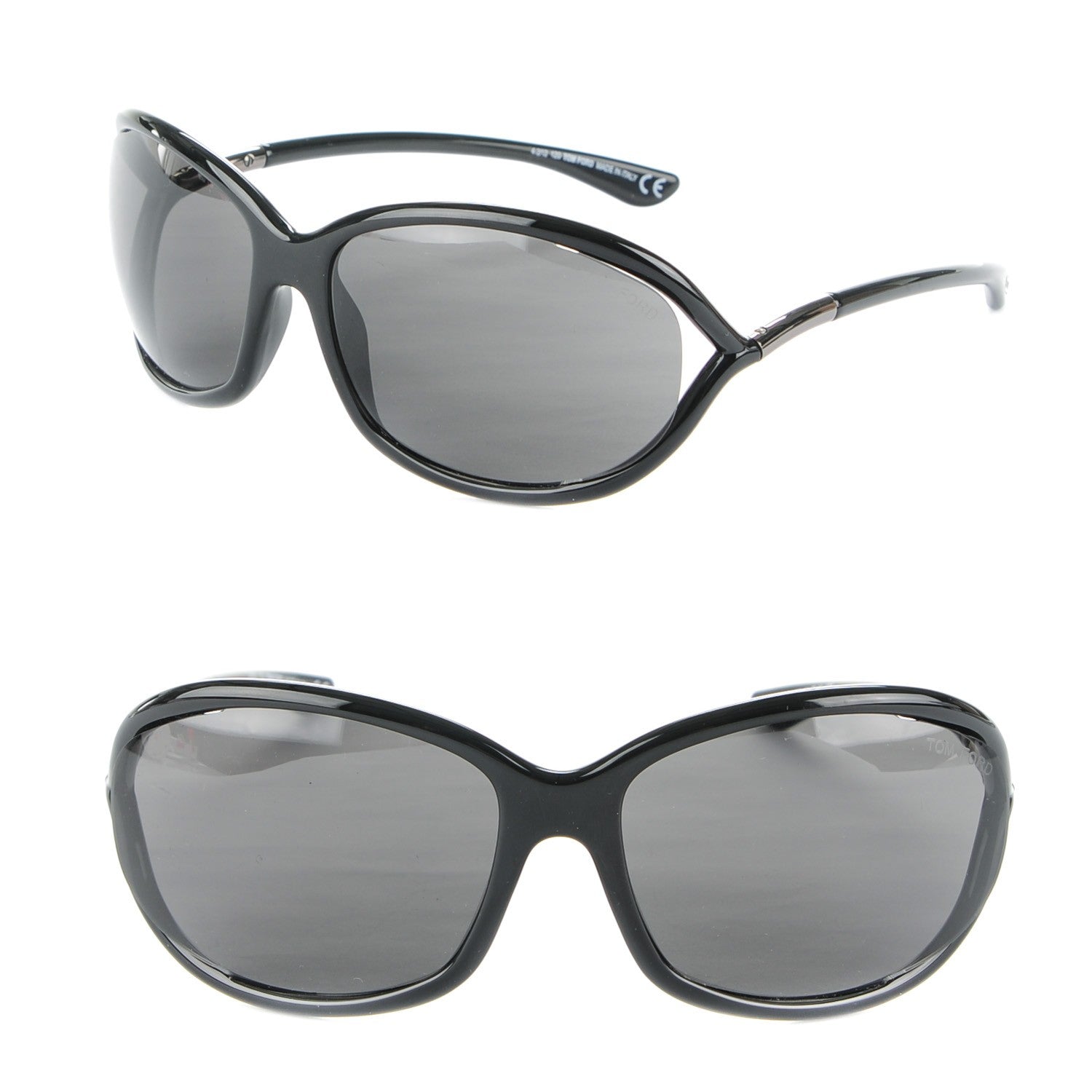 Tom Ford Jennifer Sunglasses TF8 Black 1 of 5