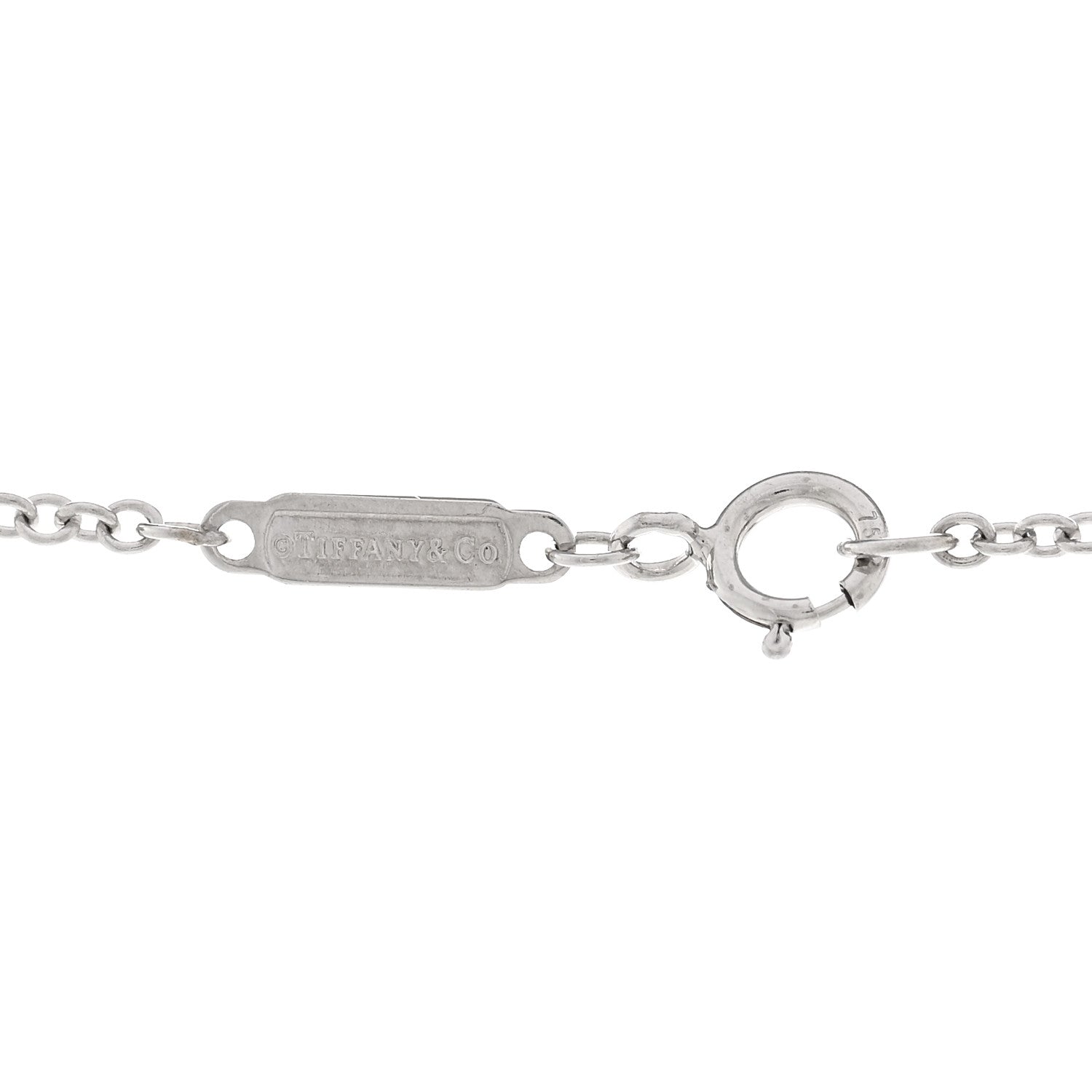 Tiffany 18K White Gold Diamond 12mm HardWear Ball Pendant Necklace 9 of 10