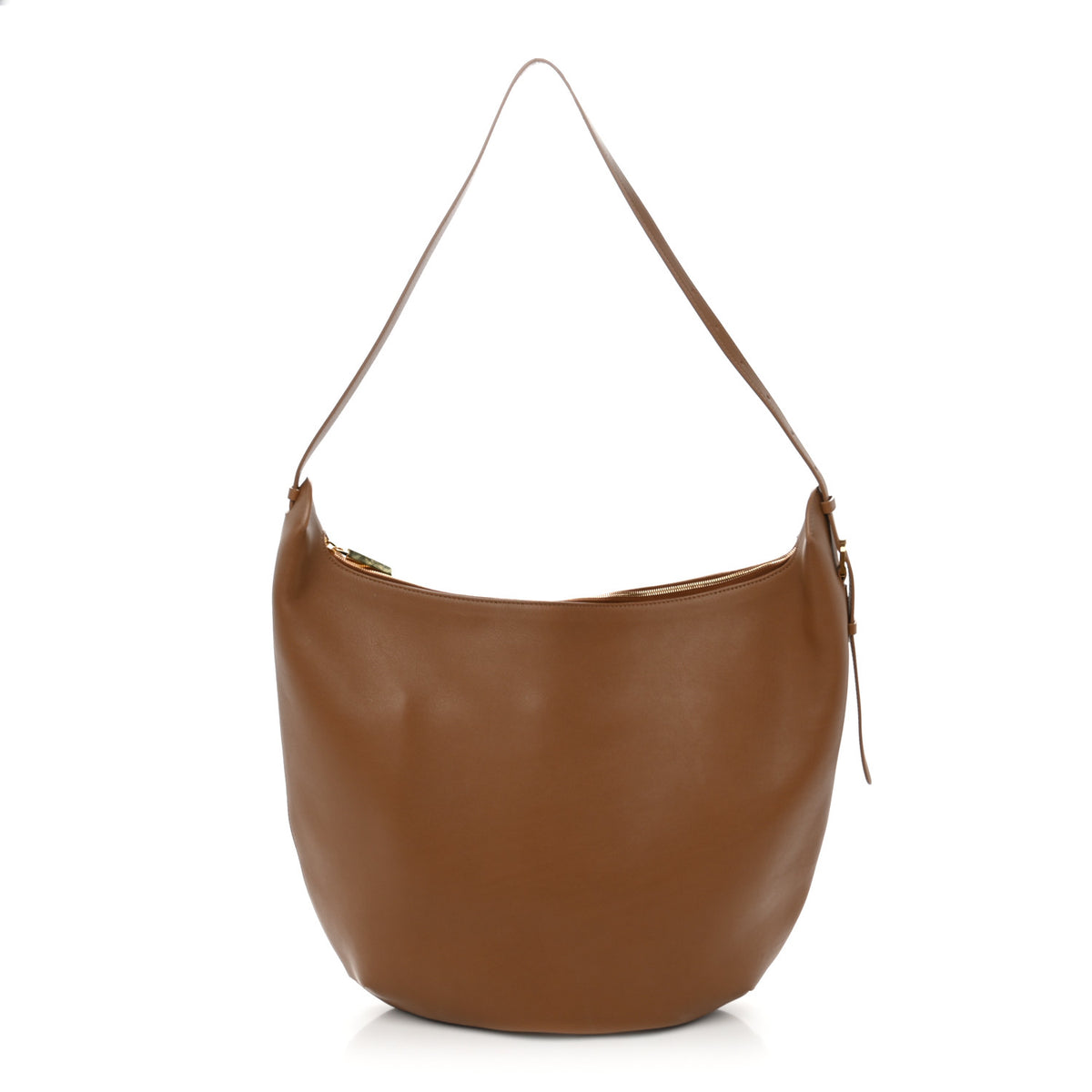 Calfskin N/S Allie Bag Camel