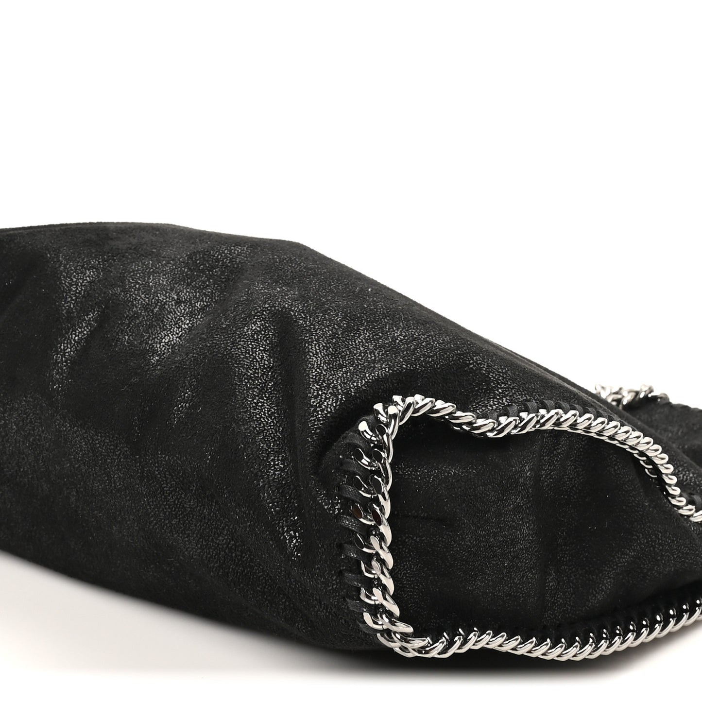 Shaggy Deer Small Falabella Tote Black