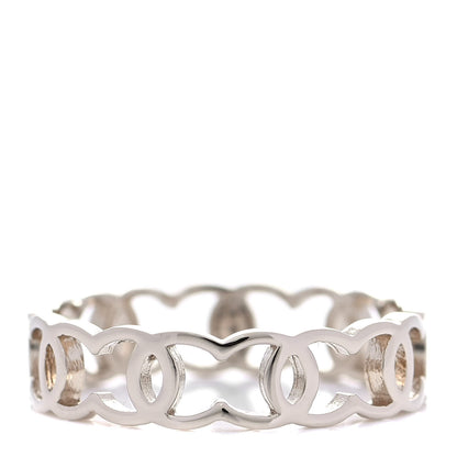 Chanel Metal CC Ring 7 Gold 1 of 4