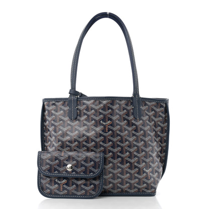 Goyard Goyardine Reversible Mini Anjou Navy 3 of 13