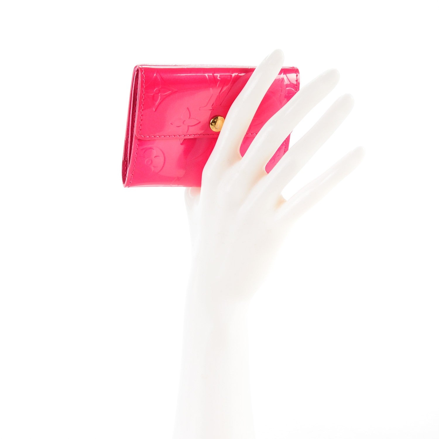 Louis Vuitton Vernis Ludlow Wallet Rose Pop 2 of 7