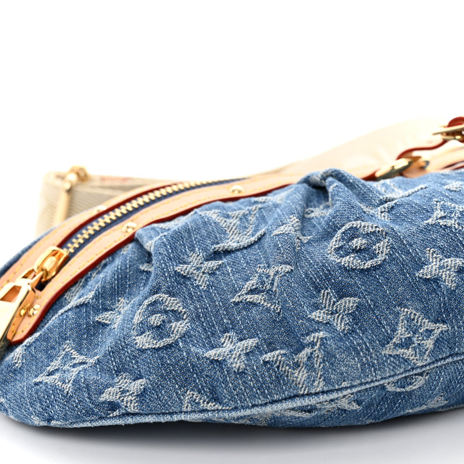 Louis Vuitton Monogram Denim High Rise Bumbag Blue 8 of 9