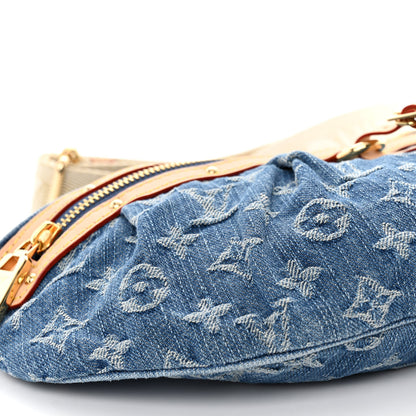 Louis Vuitton Monogram Denim High Rise Bumbag Blue 8 of 9